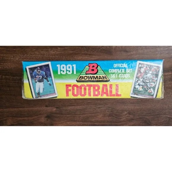 1991 Bowman Football Official Complete Set 561 Cards Unopened Sealed Box - Picture 4 of 7